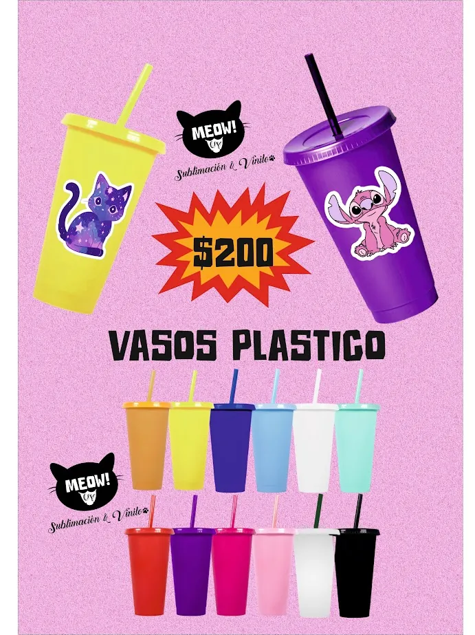 Vaso Plastico